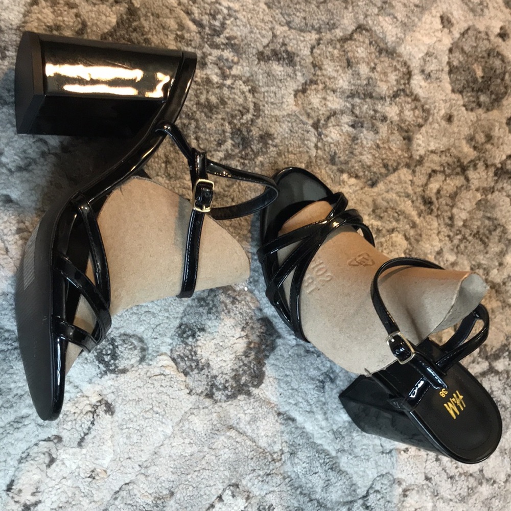 Black H&M Strap Heels